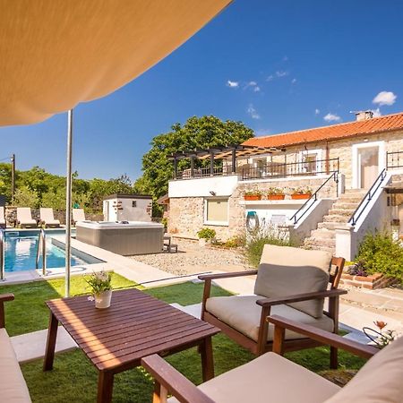 Villa Hrustika - Heated Pool, Jacuzzi & Sauna Gabonjin Exterior foto